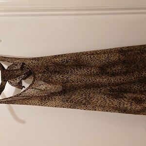 women's one-piece leopard print lingerie